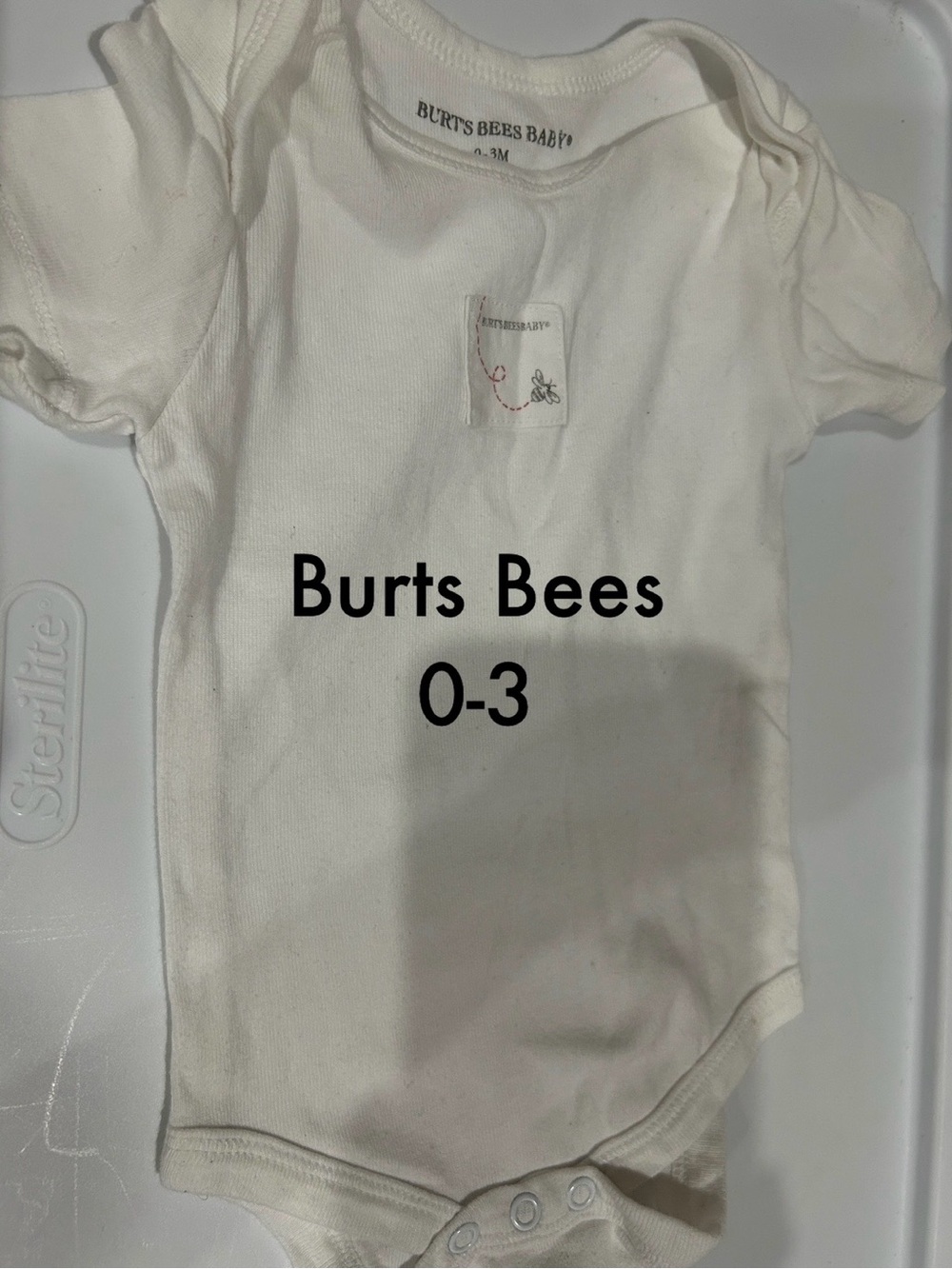 Burt’s bees bodysuit